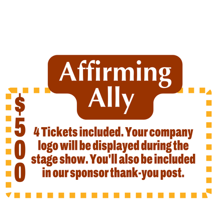 Affirming Ally sponsorship level