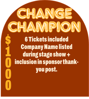 Change Champion sponsorship level