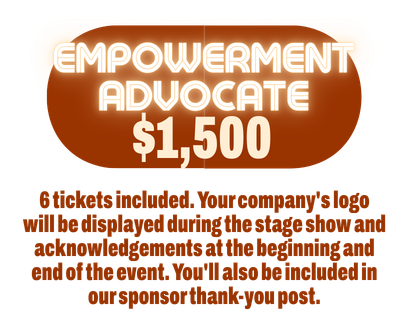 Empowerment Advocate sponsorship level